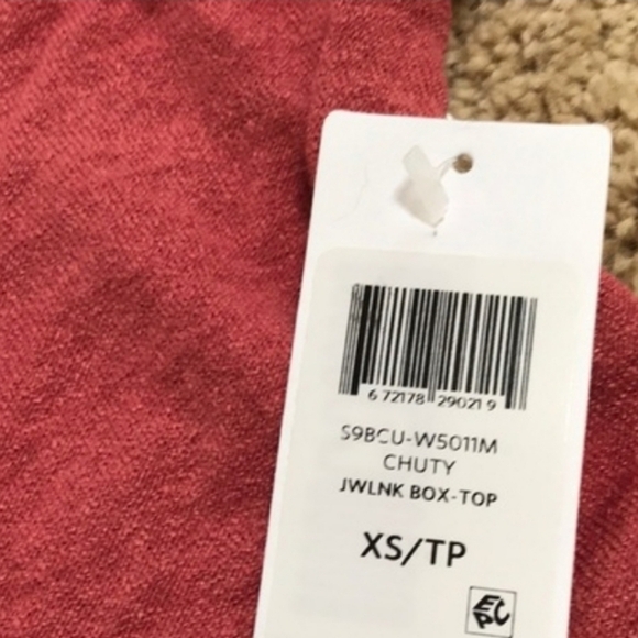 NWT!Eileen Fisher XS linen crepe stretch box top . - Picture 7 of 9